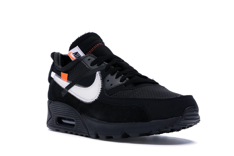 Nike Air Max 90 Off White Black - Black/Black-Cone-White - AA7293-001 - 05