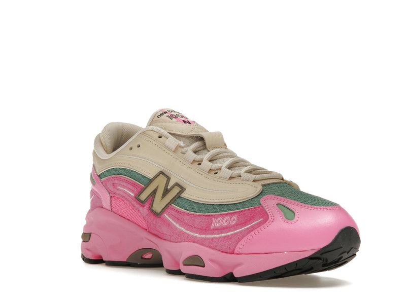 New Balance 1000 Tan Pink Green - Real Pink/Sandstone - M1000MC - 05