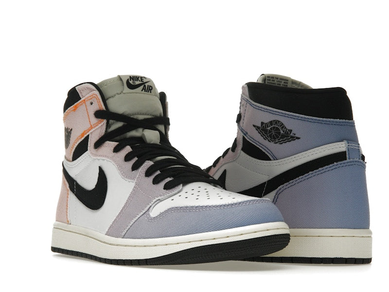 Air Jordan 1 Retro High OG Skyline - Vivid Orange/Black/Iced Lilac/True Blue/Sail - DX0054-805 - 05