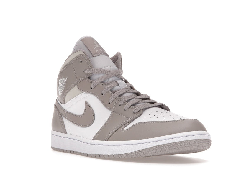 Air Jordan 1 Mid Linen - White/Linen-Linen - 554724-082 - 05
