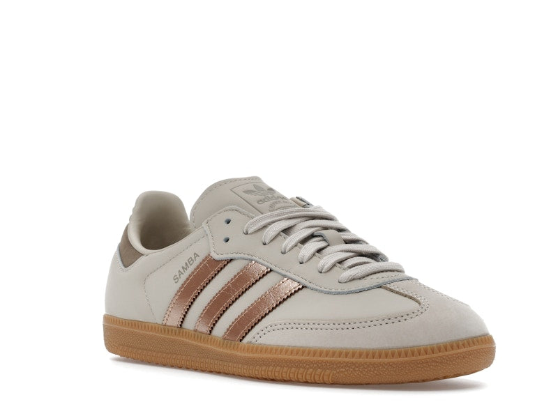 Adidas Samba OG Clear Brown Copper Metallic Putty Beige - Clear Brown/Copper Metallic/Putty Beige - JR7341 - 05