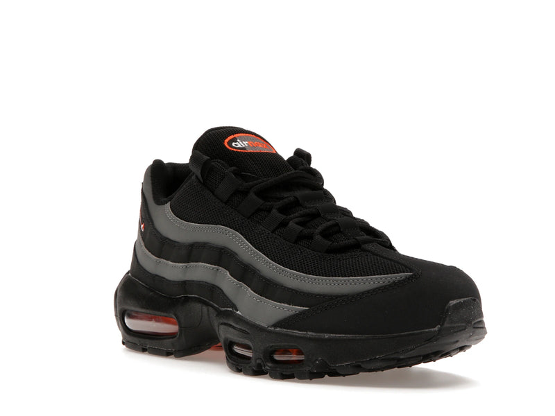 Nike Air Max 95 Black Grey Safety Orange - Black/Grey/Safety Orange - DX2657-001 - 05
