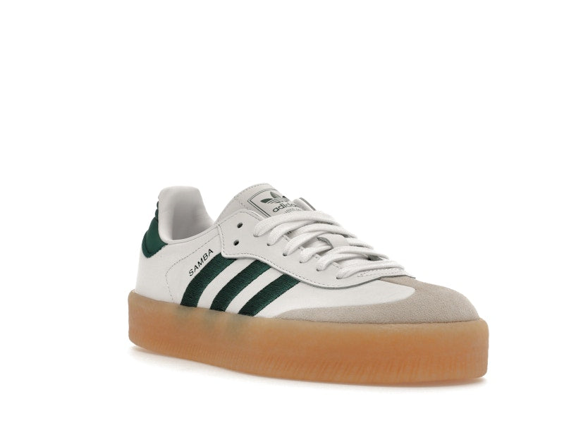 adidas Sambae White Collegiate Green Gum (Women's) - visning 6