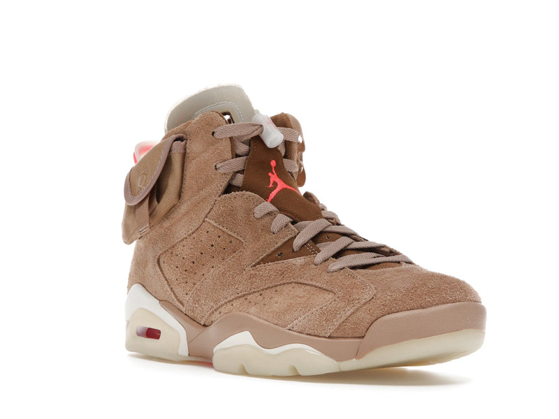Air Jordan 6 Retro Travis Scott British Khaki - British Khaki/Sail-Bright Crimson - DH0690-200 - 05