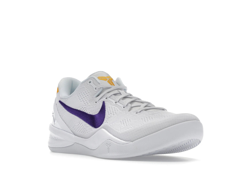 Nike Kobe 8 Protro Lakers Home - White/Court Purple/University Gold - HF9550-100 - 05