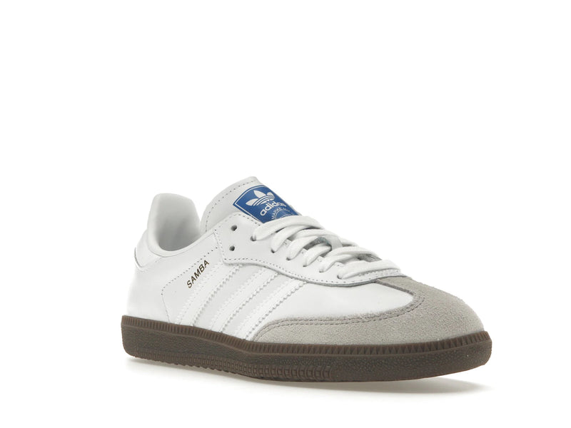 Adidas Samba Cloud White Blue Gum - Cloud White/Cloud White/Gum - IE3439 - 05