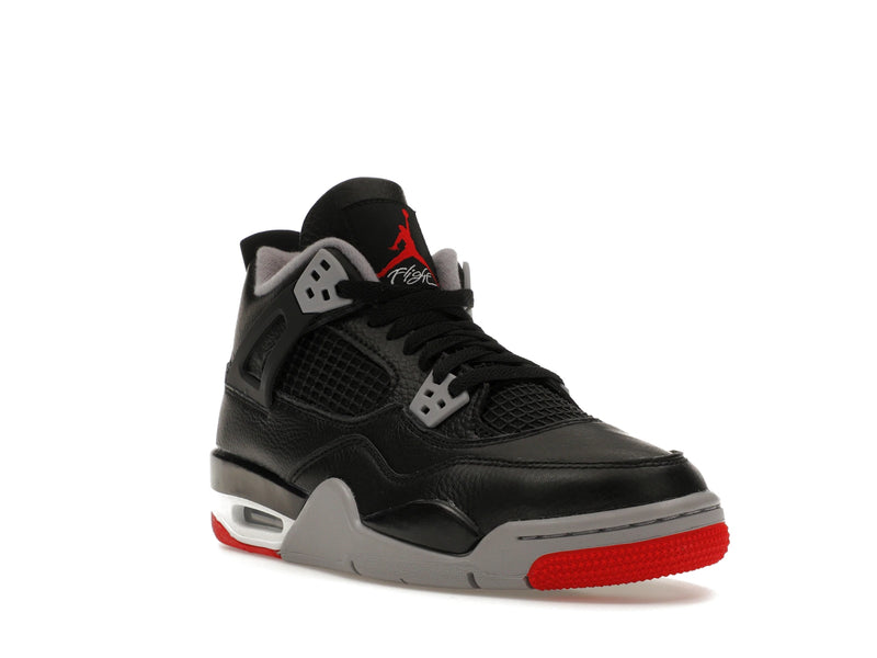 Air Jordan 4 Retro Bred Reimagined (GS) - Black/Cement Grey/Varsity Red/Summit White - FQ8213-006 - 05