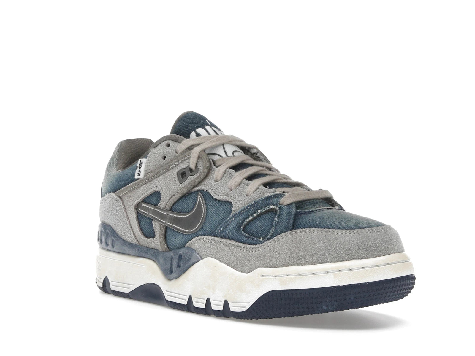 Nike Air Force 3 Low SP Nigo Olive Grey - Olive Grey/Metallic Pewter/Summit White/Navy/String - HQ0262-001 - 05