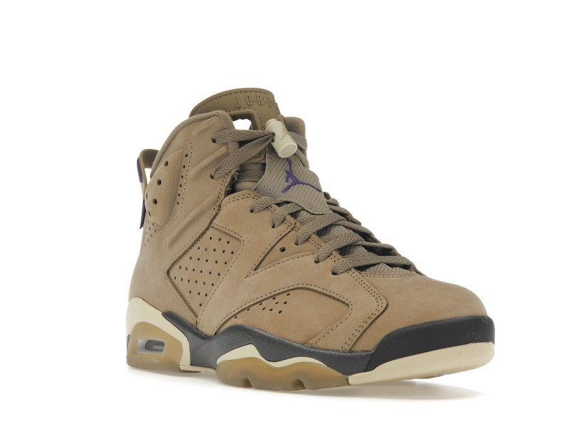 Air Jordan 6 Retro Gore Tex Brown Kelp - Brown Kelp/Team Gold/Shadow Brown/Court Purple - FD1643-300 - 05
