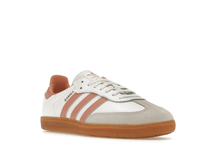 adidas Samba OG White Wonder Clay Gum (Women's) - Cloud White/Wonder Clay/Crystal White - IG5932 - 05