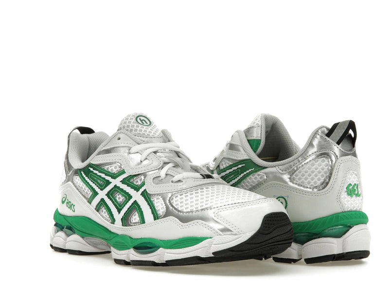 Asics Gel Nyc Hidden Ny - White/Green-Metallic Silver - 1201B001-100 - 05