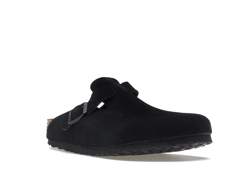 Birkenstock Boston Soft Footbed Suede Black - 0660471/0660473 - 05