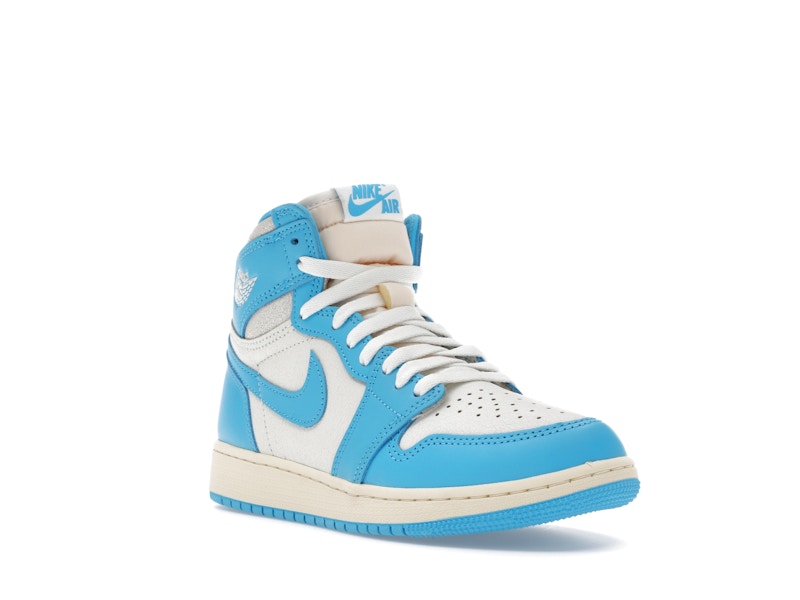 Air Jordan 1 Retro High OG Unc Reimagined (GS) - Dark Powder Blue/Dark Powder Blue-Sail - FD1437-402 - 05