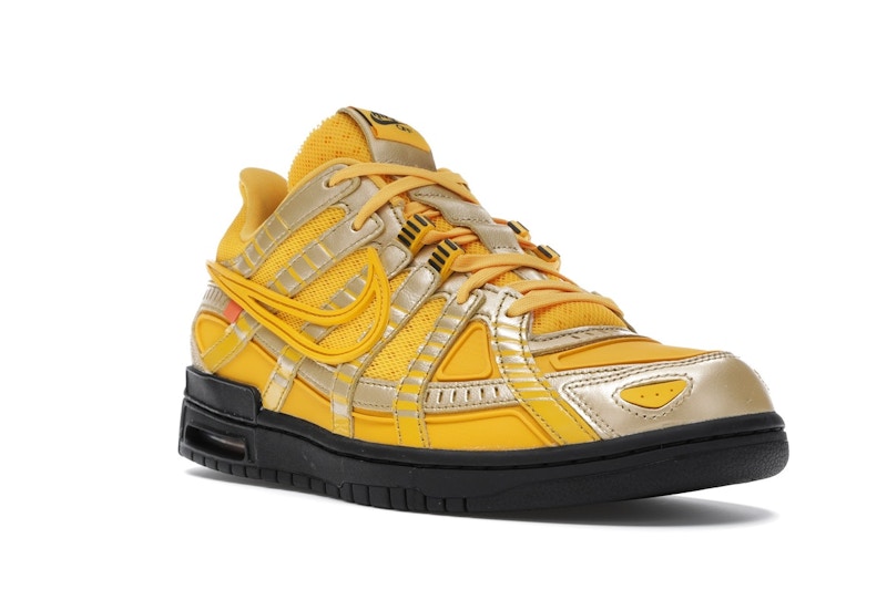 Nike Air Rubber Dunk Off White University Gold - view 5