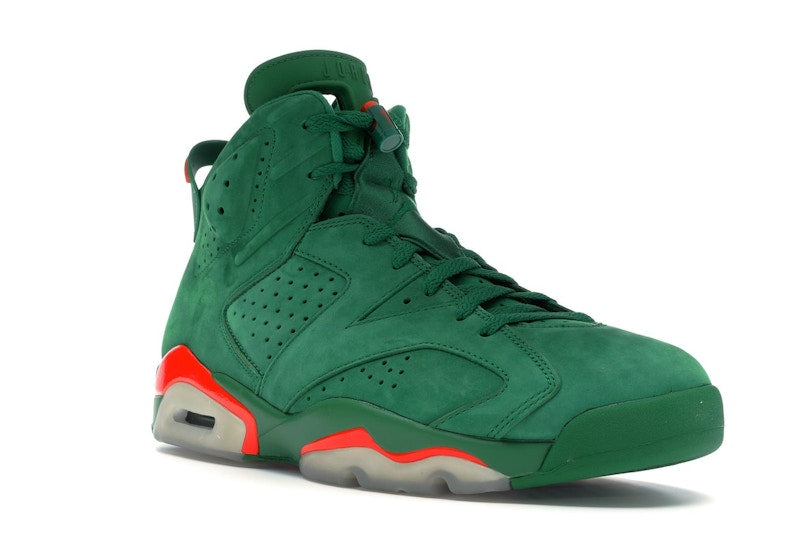 Air Jordan 6 Retro Gatorade Green - Pine Green/Orange Blaze-Pine Green - AJ5986-335 - 05