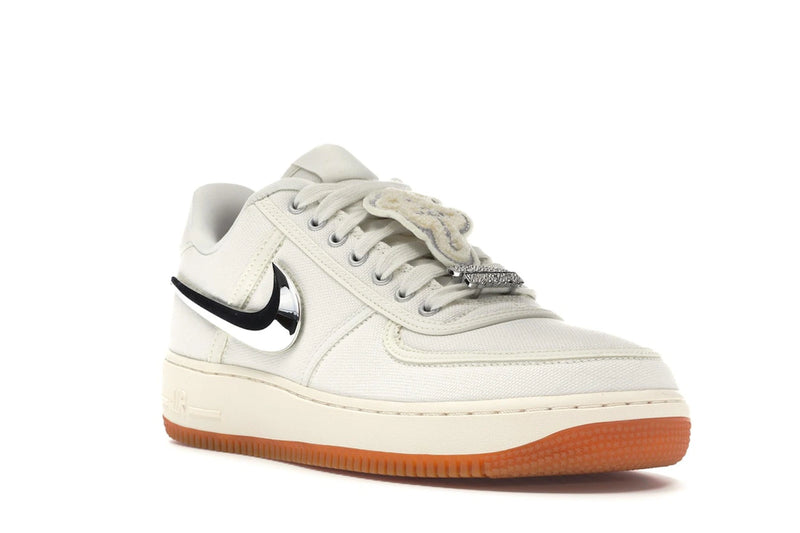 Nike Air Force 1 Low Travis Scott Sail - Sail/Sail-Gum Light Brown - AQ4211-101 - 05
