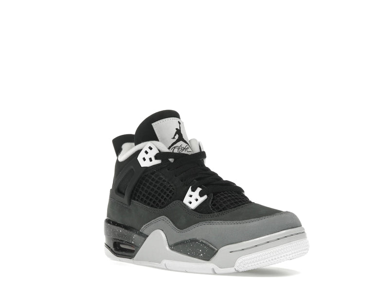 Air Jordan 4 Retro Fear (2024) (GS) - Black/White/Anthracite/Black/Pure Platinum - FQ8213-002 - 05