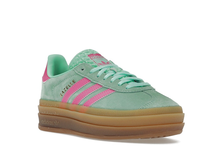 adidas Gazelle Bold Pulse Mint Pink (Women's) - Pulse Mint/Screaming Pink/Gum - H06125 - 05