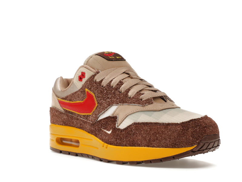 Nike Air Max 1 Swoosh Low Poly Big Head Origins - Light Chocolate/Hemp/Sand Drift/University Red - HV5776-200 - 05