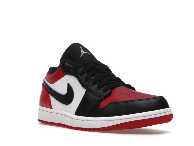 Air Jordan 1 Low Bred Toe - Gym Red/White-Black - 553558-612 - 05