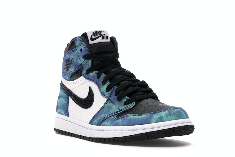 Air Jordan 1 Retro High Tie Dye (W) - White/Black-Aurora Green - CD0461-100 - 05