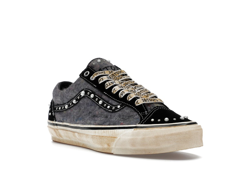 Vans OTW Old Skool Reissue 36 Satoshi Nakamoto Pearlized Speckled Moving Blanket Grey - widok 6