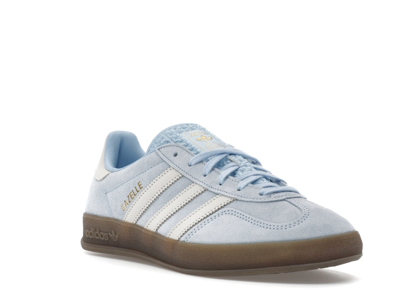 adidas Gazelle Indoor Clear Sky Off White (Women's) - Clear Sky/Off White/Gum - JI2717 - 05
