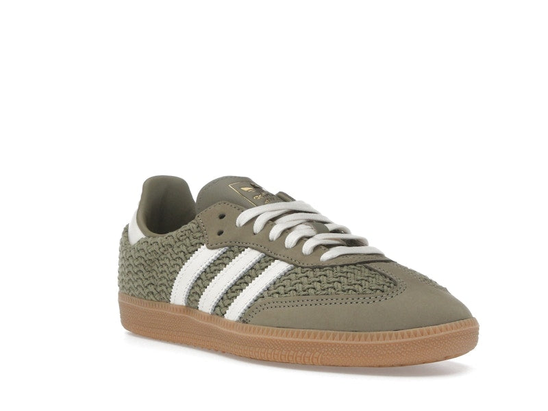 adidas Samba OG Crochet Pack Orbit Green (Women's) - Orbit Green/Cream White/Gum - JR9447 - 05