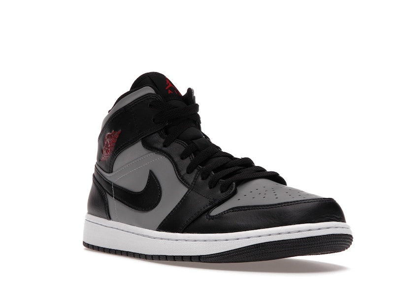 Air Jordan 1 Mid Shadow Red - Black/Gym Red-Particle Grey - 554724-096 - 05