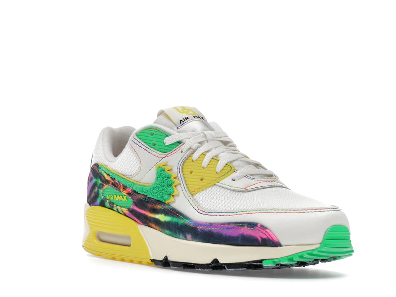 Nike Air Max 90 Grateful Dead University Of Oregon Grateful Ducks - Sail/Green Shock/Yellow Strike - IM2511-100 - 05
