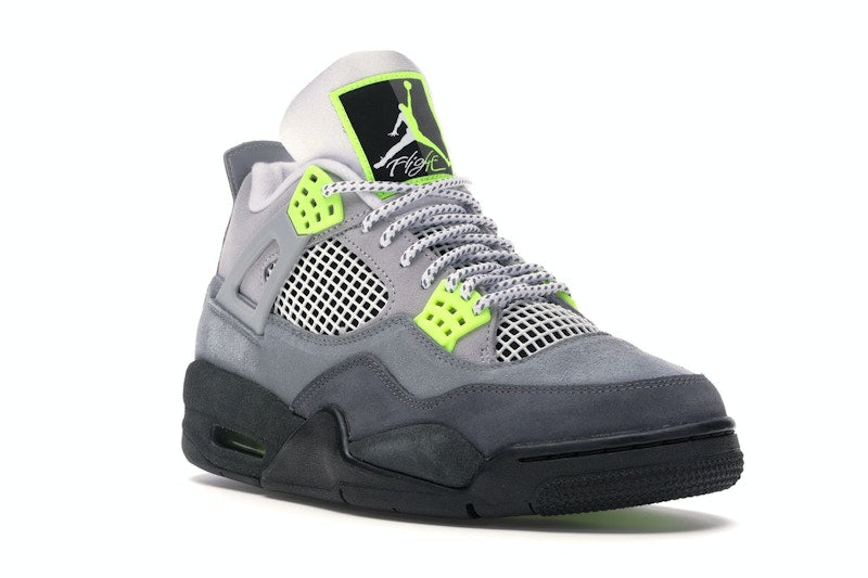 Air Jordan 4 Retro SE Neon - Cool Grey/Volt-Wolf Grey-Anthracite - CT5342-007 - 05