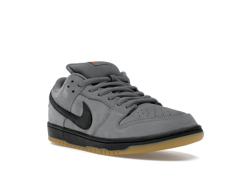 Nike SB Dunk Low Pro Cool Grey - Cool Grey/Black/Cool Grey/Dark Grey/Gum Light Brown/Safety Orange - FJ1674-002 - 05