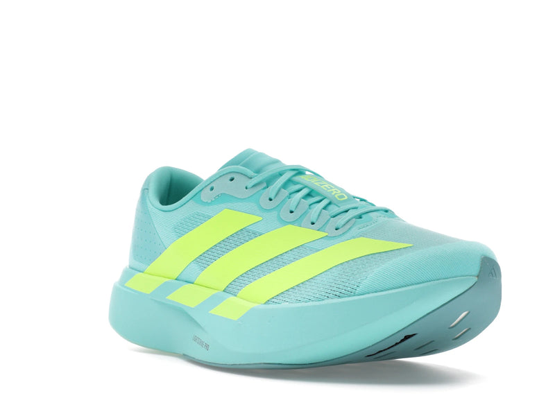 Adidas Adizero Evo SL Flash Aqua Lucid Lemon - Flash Aqua/Lucid Lemon/Mint Ton - JS4506 - 05