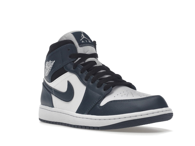 Air Jordan 1 Mid Dark Teal - Armory Navy/White-Black - 554724-411 - 05