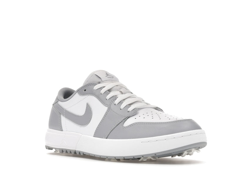 Jordan 1 Low Golf Spiked Wolf Grey White - vue 6