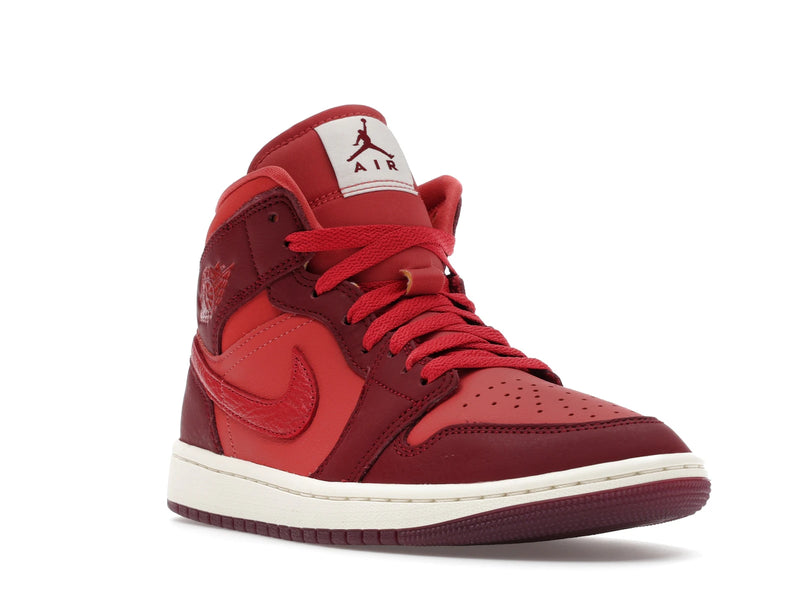 Air Jordan 1 Mid SE Valentines Day (2026) - Team Red/Sierra Red/Pueblo Red - IB7018-600 - 05