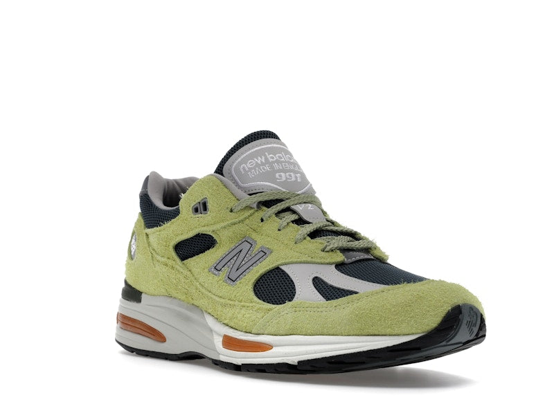New Balance 991v2 MiUK Grape Sorbet - Beechnut/Trekking Green - U991GT2 - 05