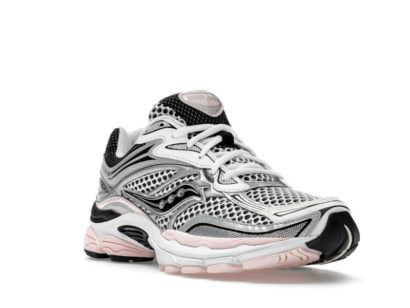 Saucony Progrid Omni 9 White Black Silver Pink - Silver/Pink - S70739-16 - 05