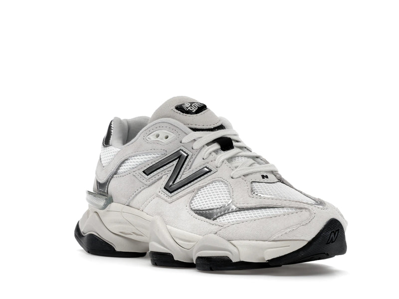 New Balance 9060 White Black Metallic Silver - White/Black/Metallic Silver - U9060JRB - 05