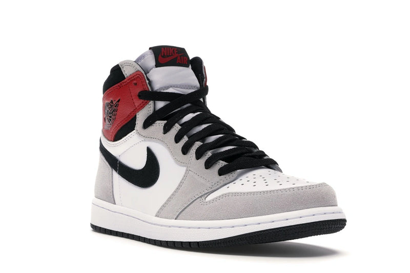Air Jordan 1 Retro High Light Smoke Grey - White/Black-Light Smoke Grey-Varsity Red - 555088-126 - 05