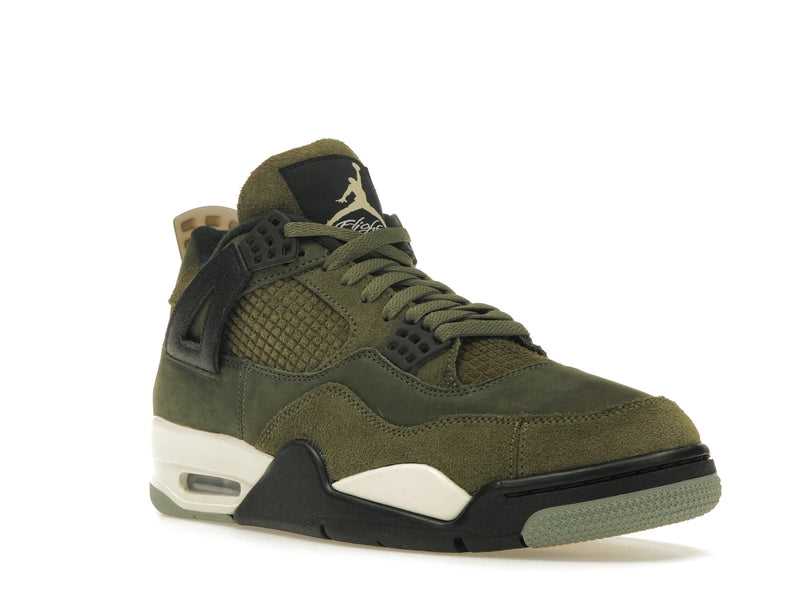 Air Jordan 4 Retro SE Craft Medium Olive - Medium Olive/Pale Vanilla/Khaki/Black/Sail - FB9927-200 - 05