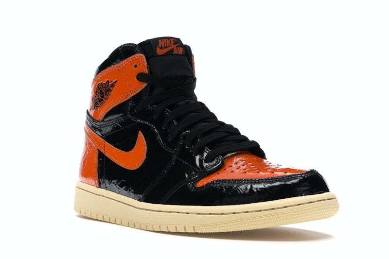 Air Jordan 1 Retro High Shattered Backboard 3 - Black/Pale Vanilla-Starfish - 555088-028 - 05