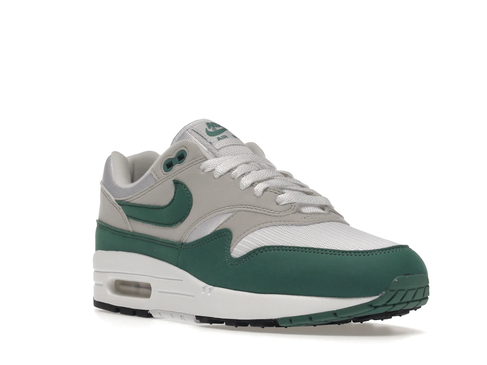 Nike Air Max 1 Anniversary Green (2020) - White/Evergreen Aura-Neutral Grey-Black - DC1454-100 - 05