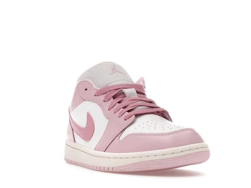 Jordan 1 Low Iced Carmine White (Women's) - vista 7