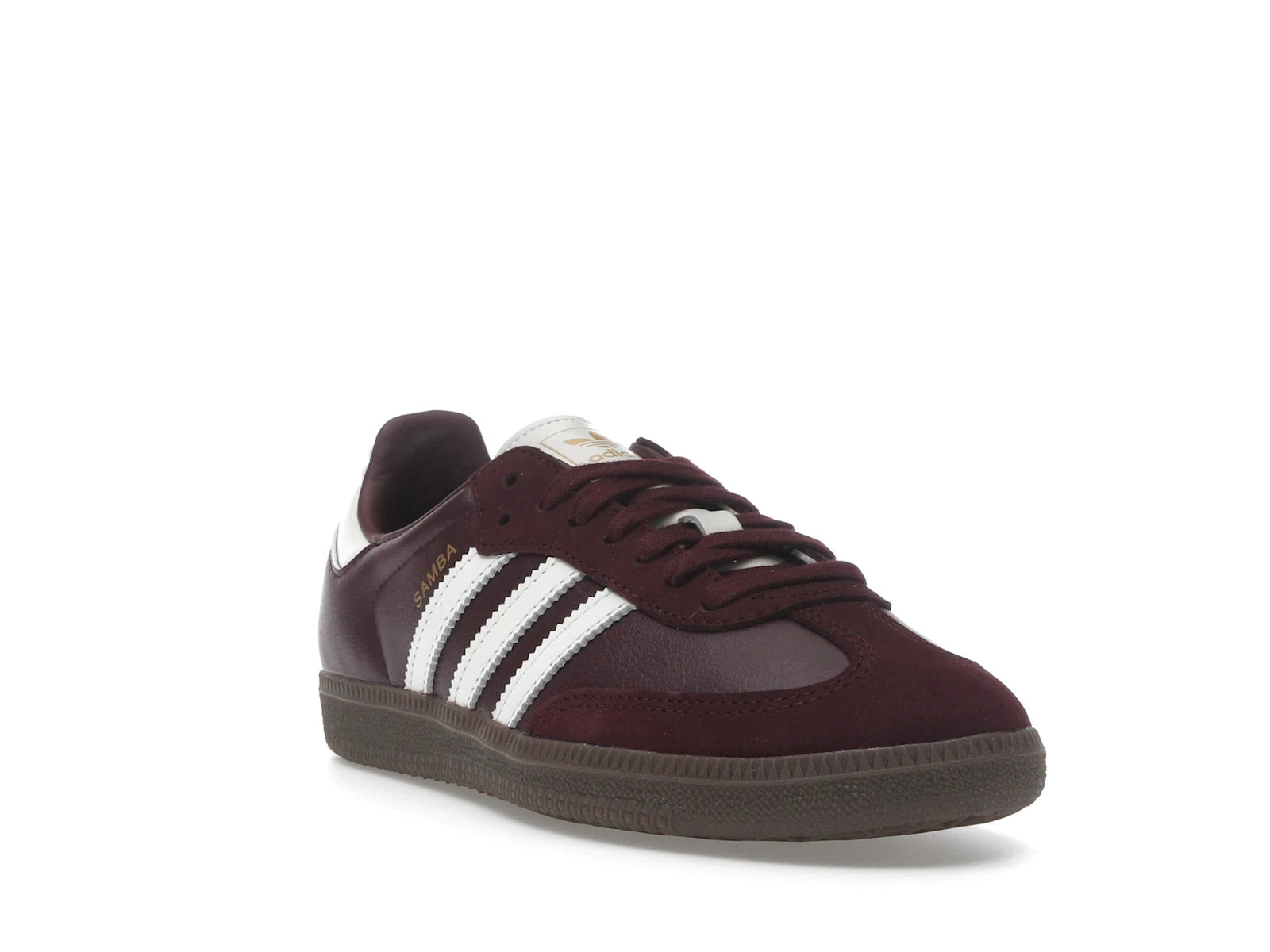 Adidas Samba OG Maroon Off White Gum - Maroon/Off White/Gum - JR8844 - 06