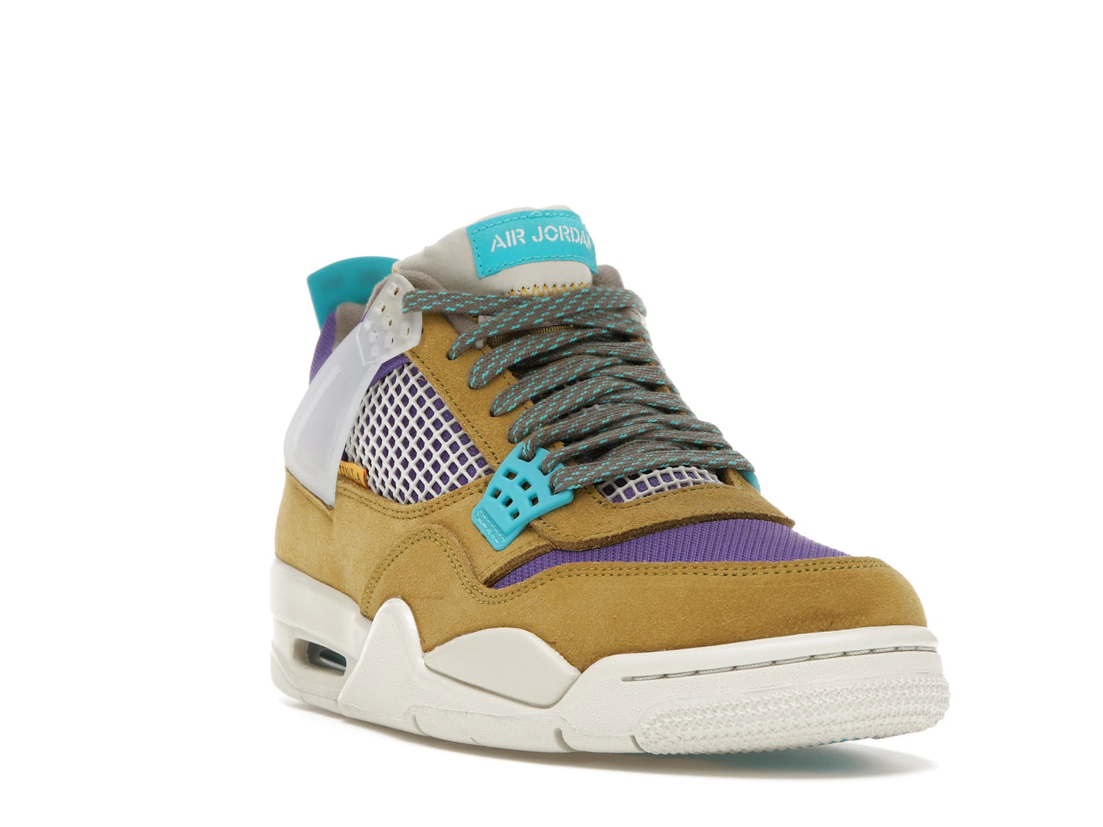 Air Jordan 4 Retro SP 30th Anniversary Union Desert Moss - Desert Moss/Turquoise Blue-Dark Iris - DJ5718-300 - 06