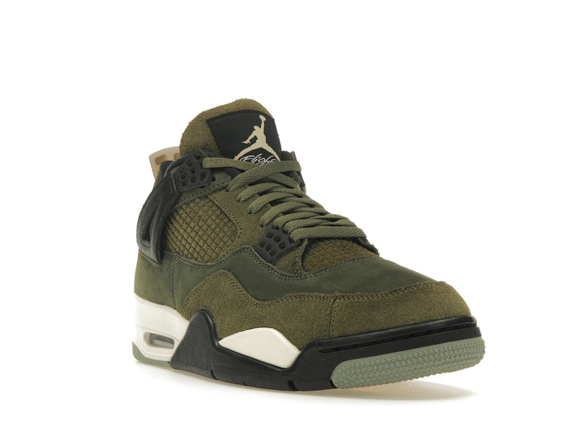 Air Jordan 4 Retro SE Craft Medium Olive - Medium Olive/Pale Vanilla/Khaki/Black/Sail - FB9927-200 - 06