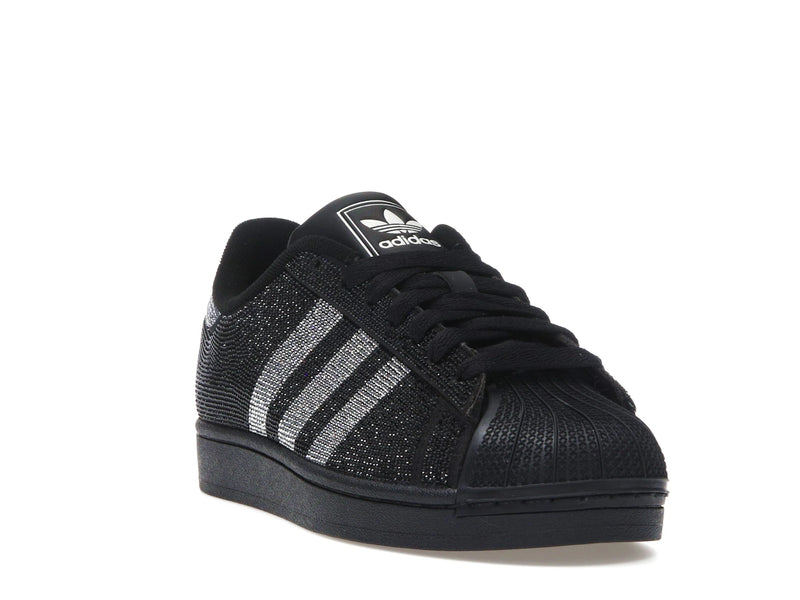 Adidas Superstar II Rhinestone Black Silver - Core Black/Silver Metallic/Off White - IH4200 - 06