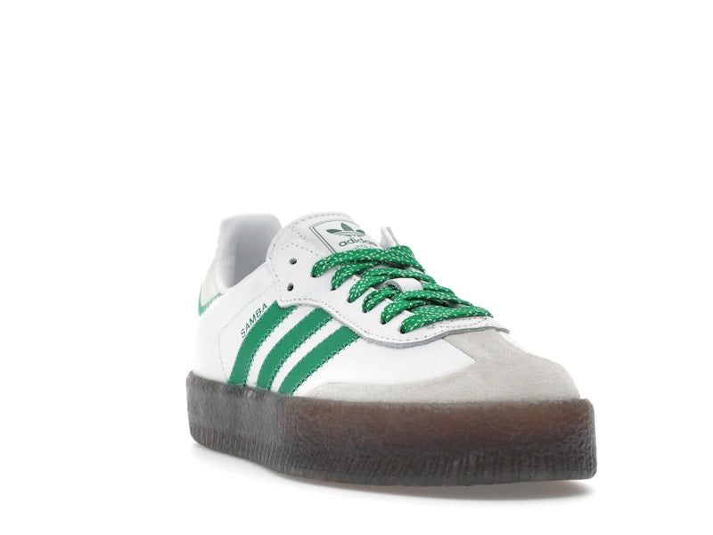 adidas Sambae Cloud White Green (Women's) - Cloud White / Green / Off White - IE9105 - 06