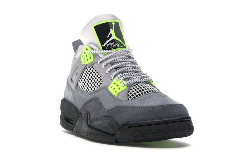 Air Jordan 4 Retro SE Neon - Cool Grey/Volt-Wolf Grey-Anthracite - CT5342-007 - 06